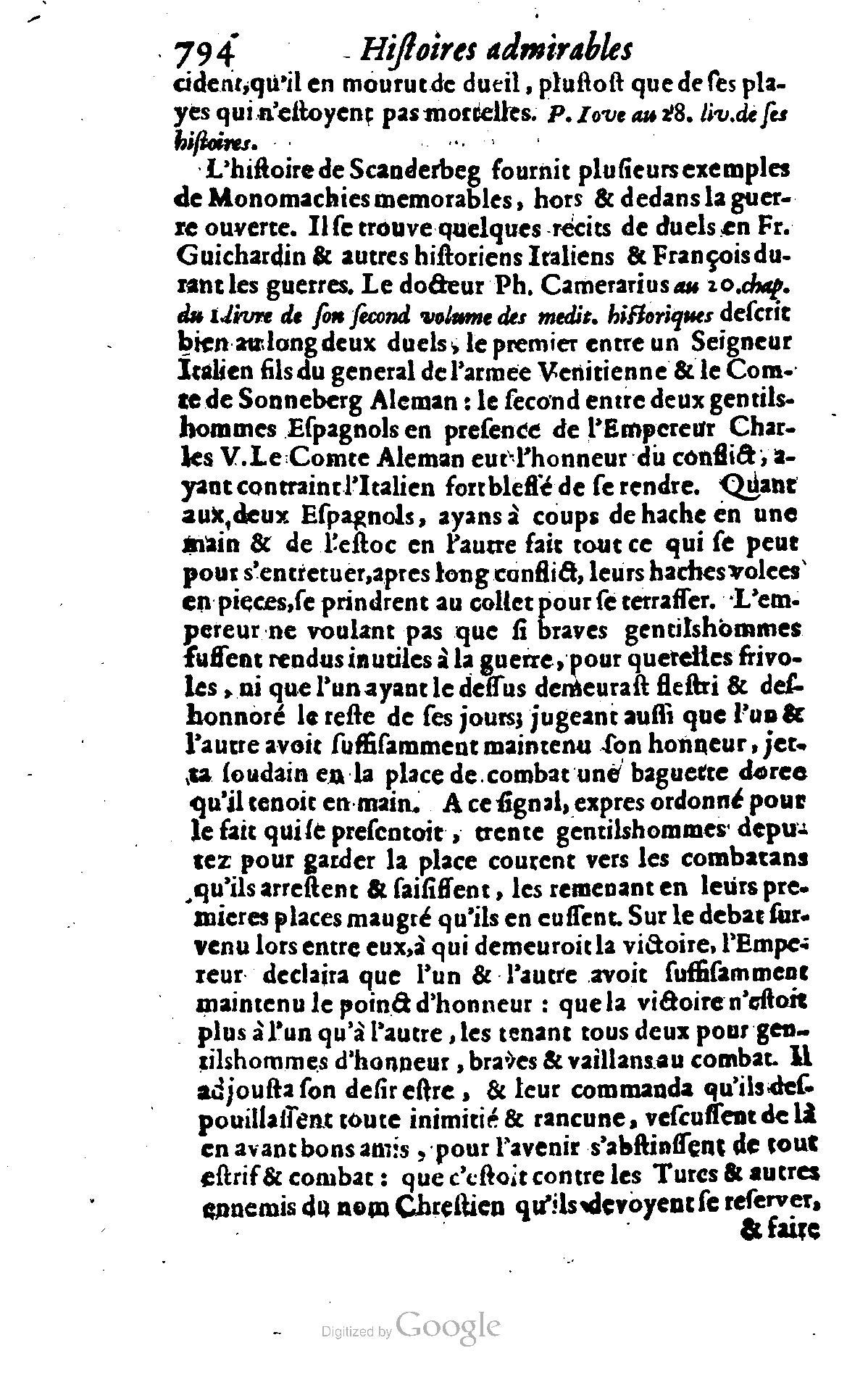1628 - Jacques Crespin - Trésor d’histoires admirables et mémorables - BSB Munich