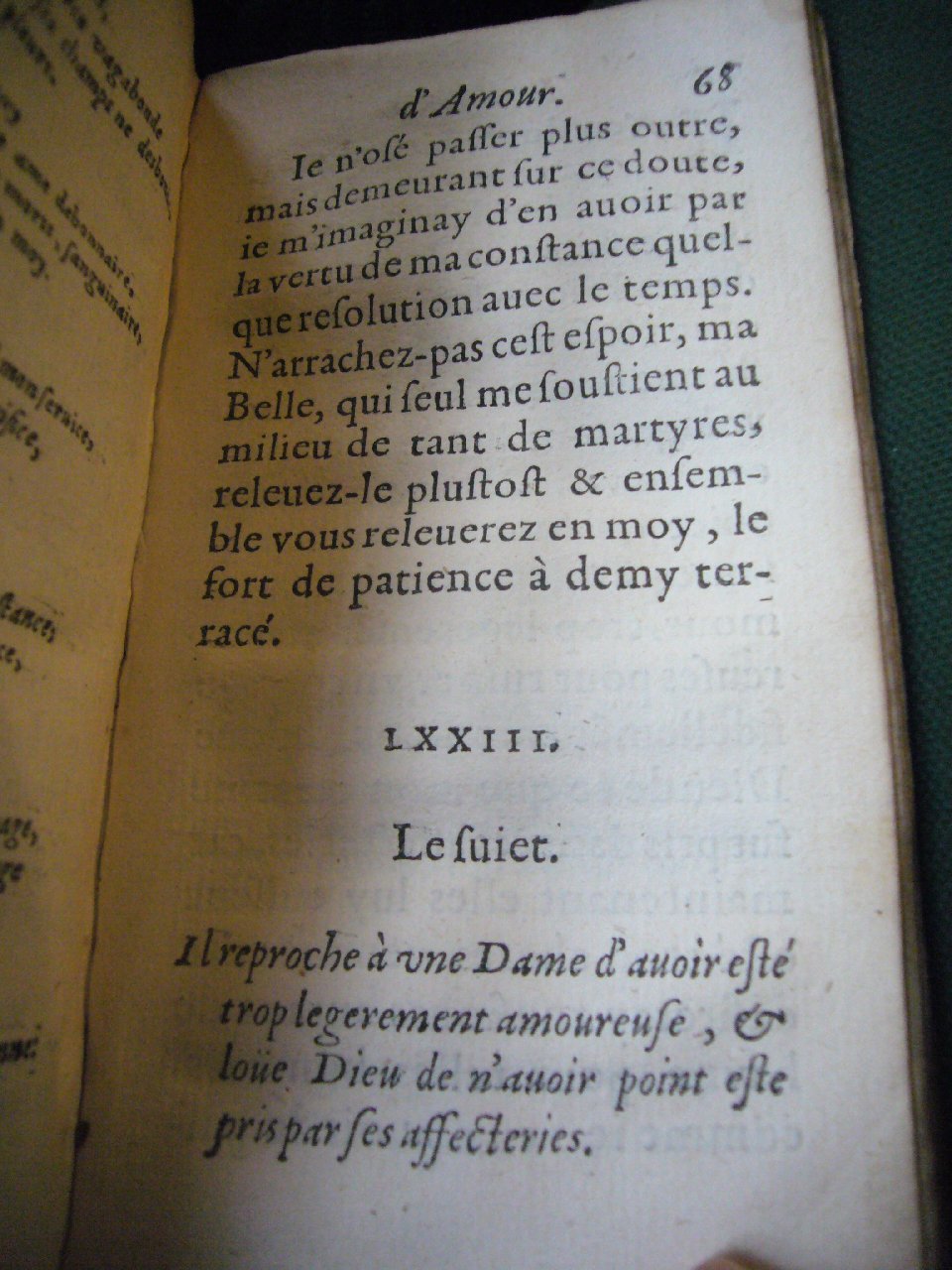 1597 - Matthieu Guillemot - Trésor d’amour - BnF Arsenal