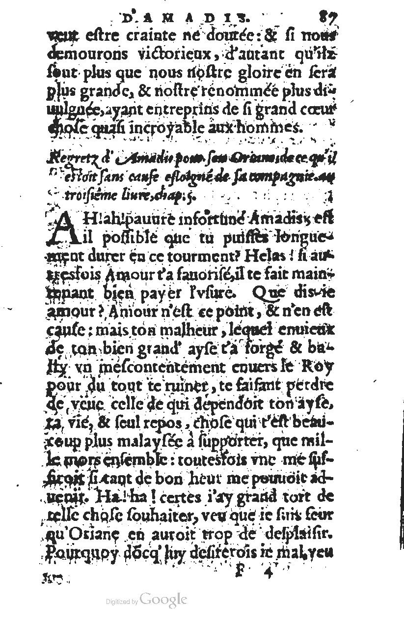 1567 - Jean Pygot - Trésor des Amadis - BM Lyon