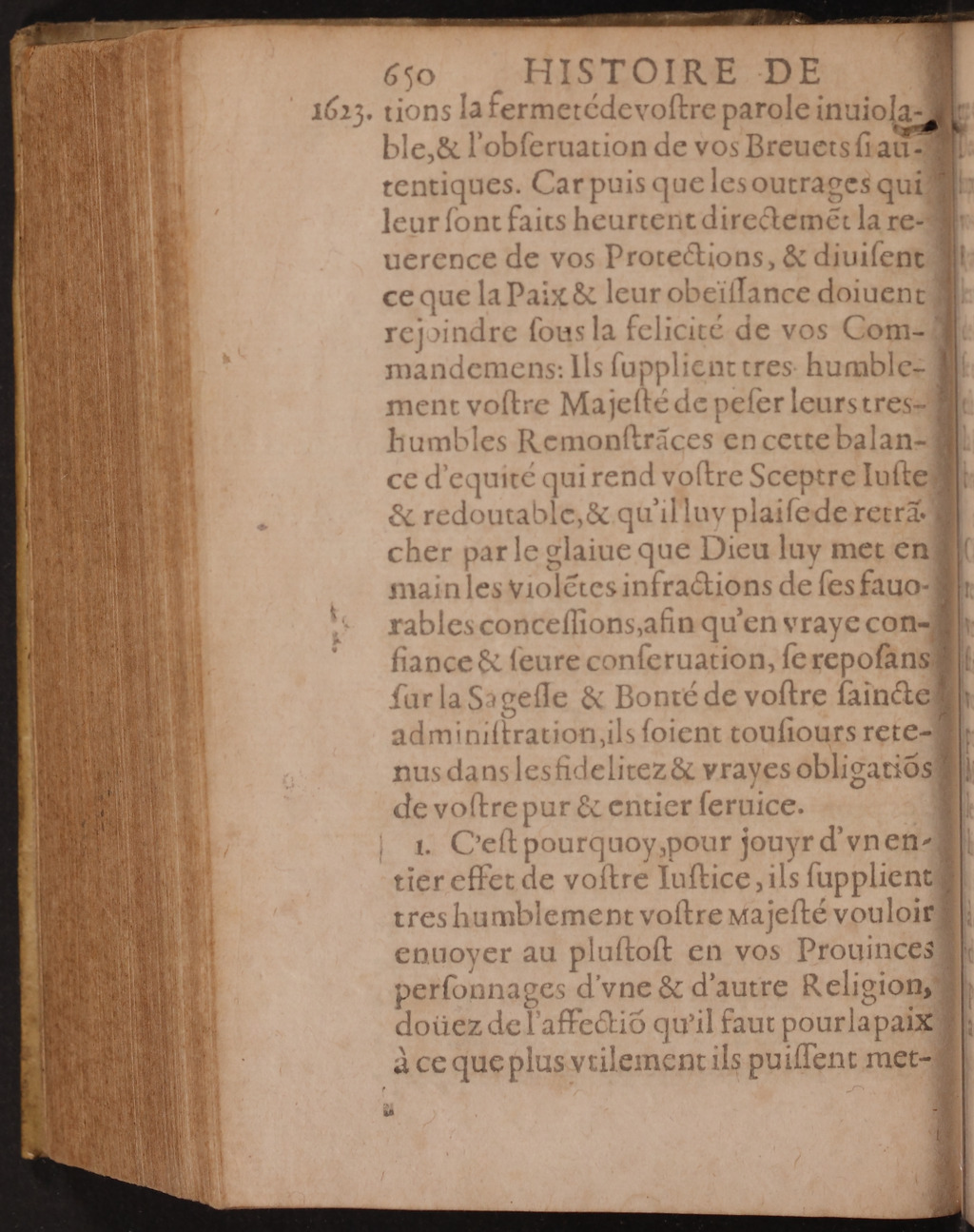 1626 - Joseph Bouillerot - Trésor de l’histoire générale de notre temps - BnF Arsenal