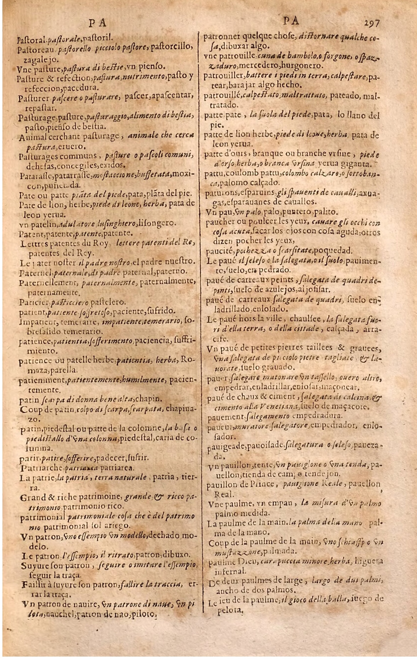 1627 - Jacques Crespin - Trésor des trois langues (Seconde partie) - Regensburg