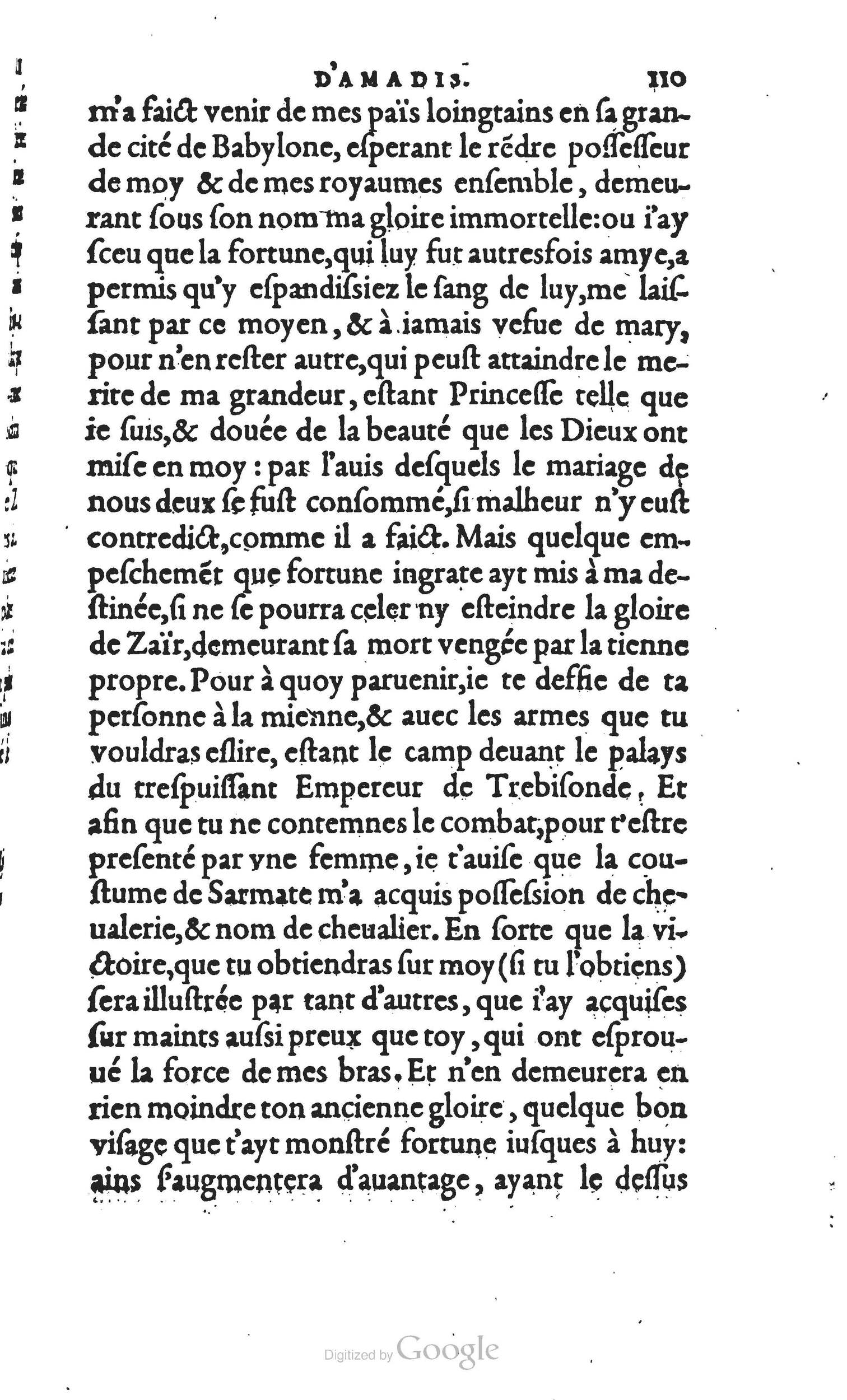 1560 - Vincent Sertenas et Gilles Robinot - Trésor des Amadis - British Library
