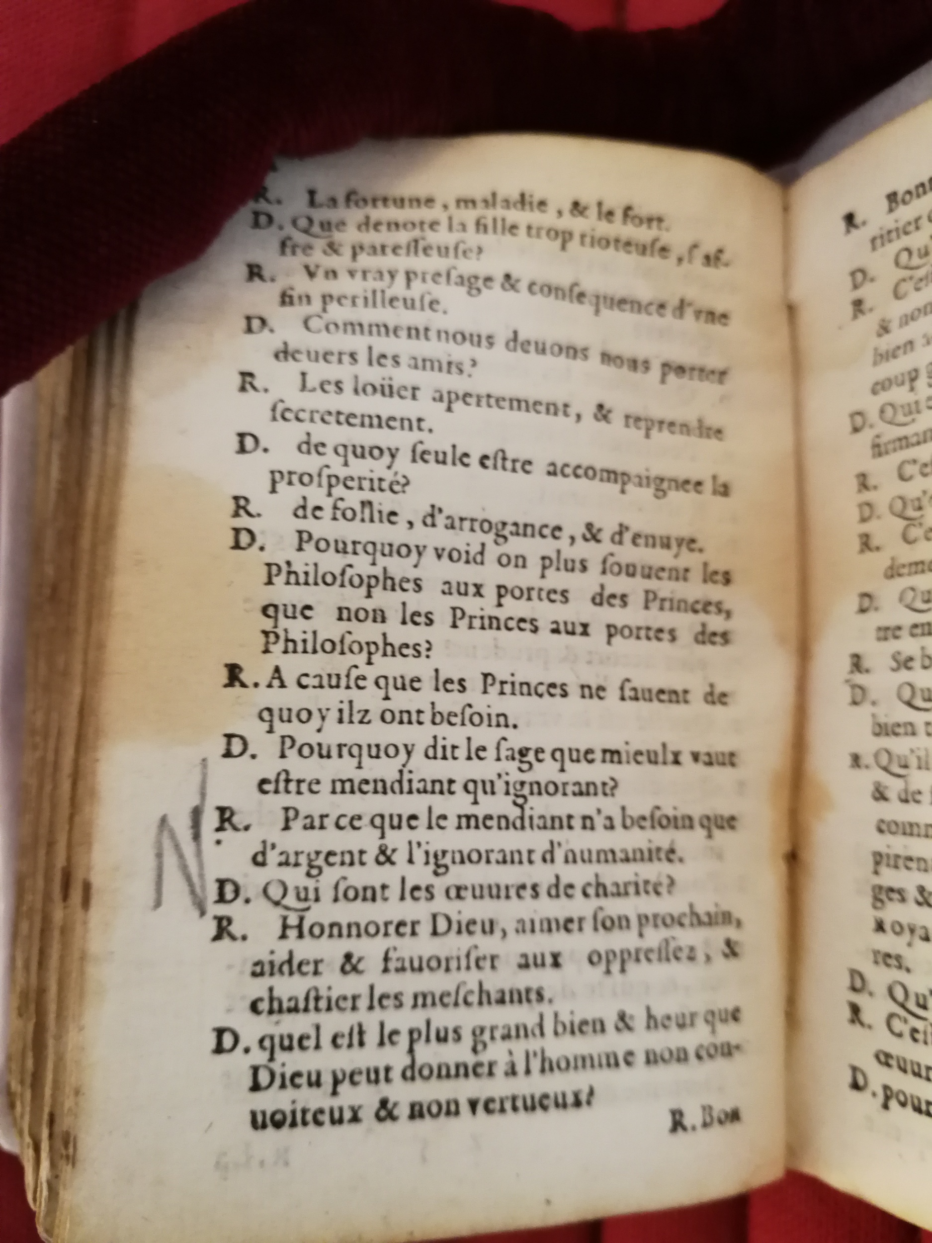 1577 - Jean d’Ogerolles - Trésor de sentences dorées - Bibliothèque Sainte-Geneviève