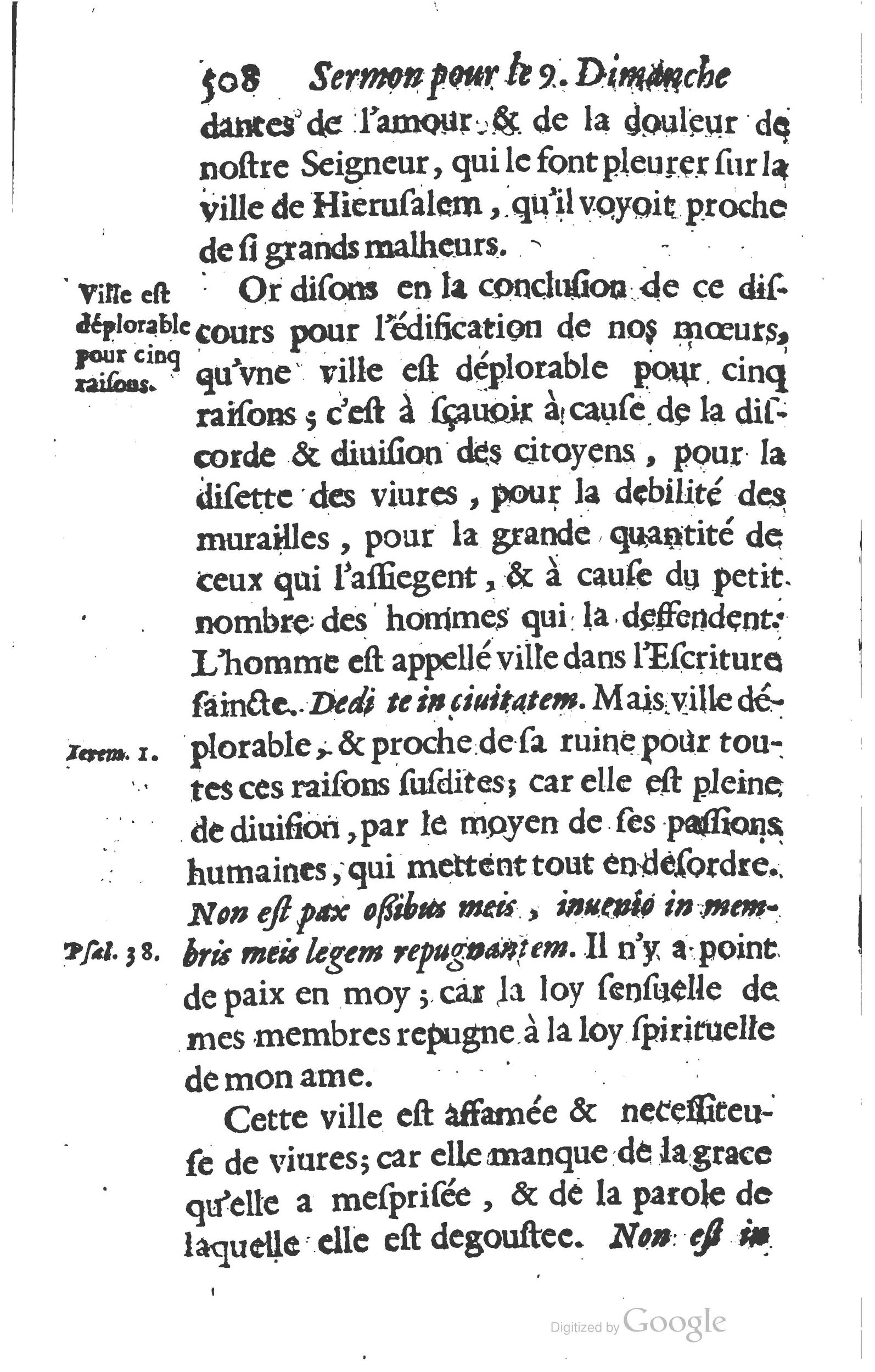 1629 - Manassés de Préaulx - Sermons ou Trésors de la piété chrétienne - BM Lyon