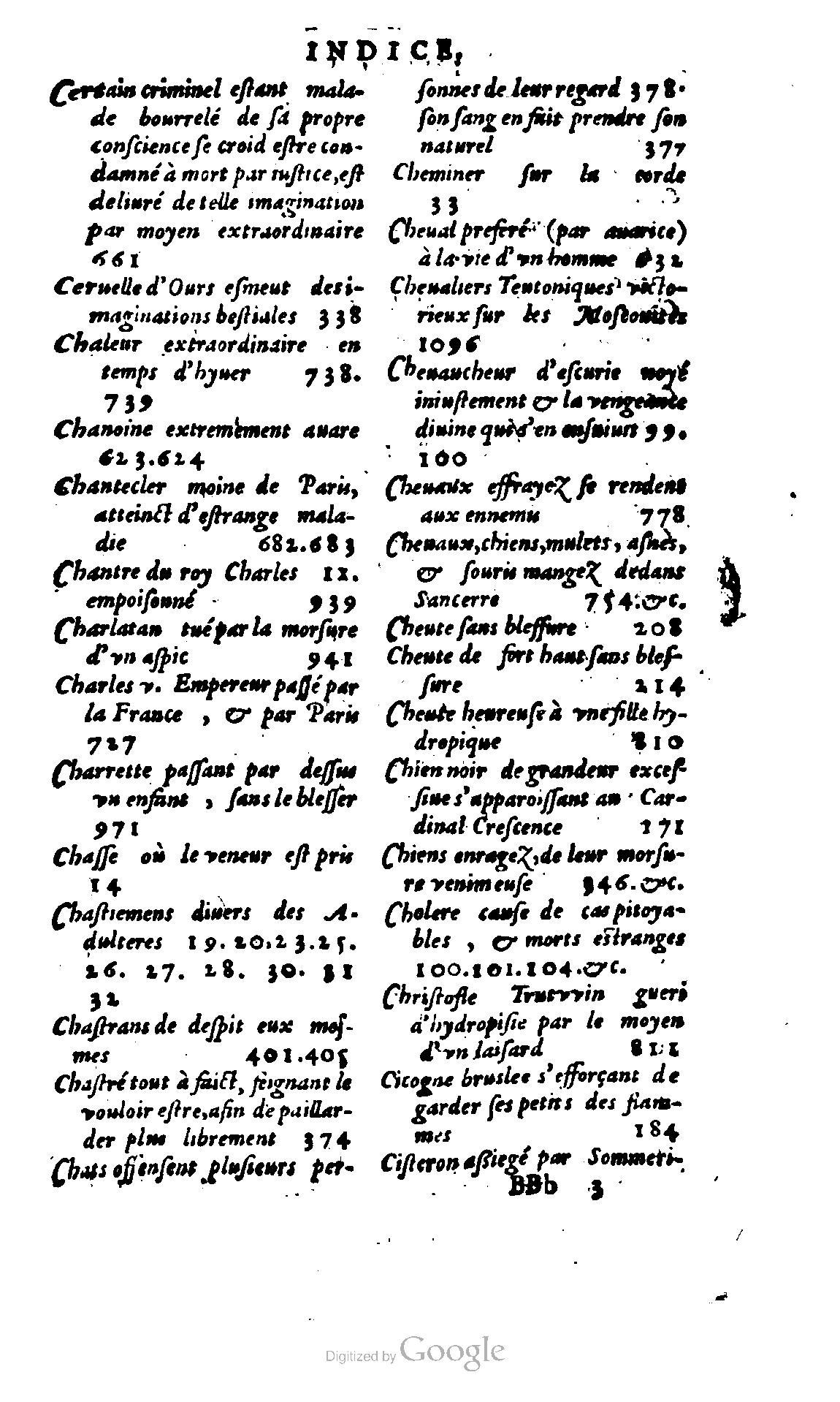 1620 - Samuel Crespin - Trésor d’histoires admirables et mémorables - BCU Lausanne