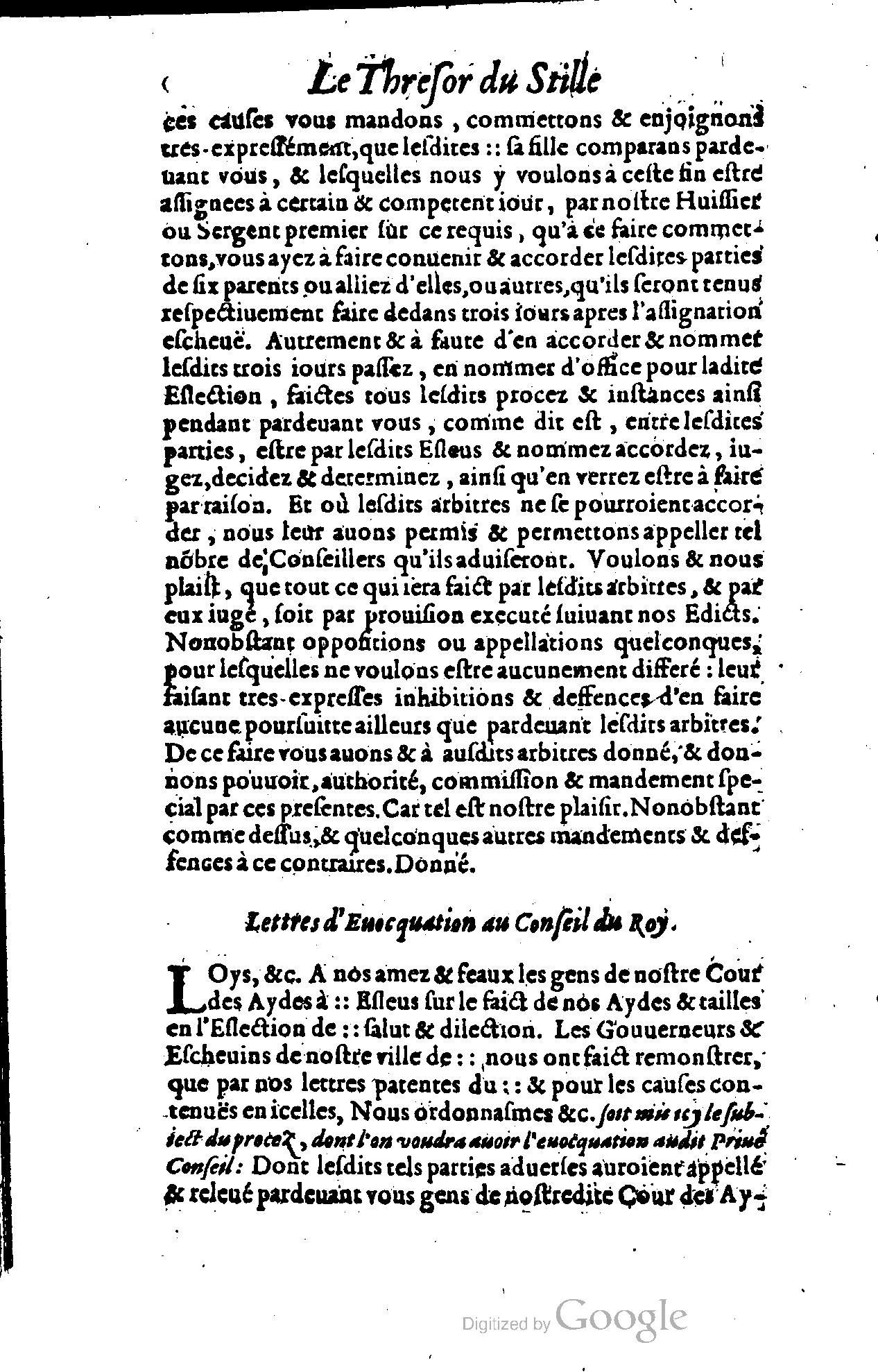 1614 - Jean Richer - Trésor du nouveau style et protocole de la chancellerie de France - BSB Munich