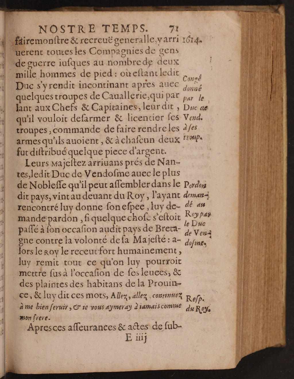 1626 - Joseph Bouillerot - Trésor de l’histoire générale de notre temps - BnF Arsenal