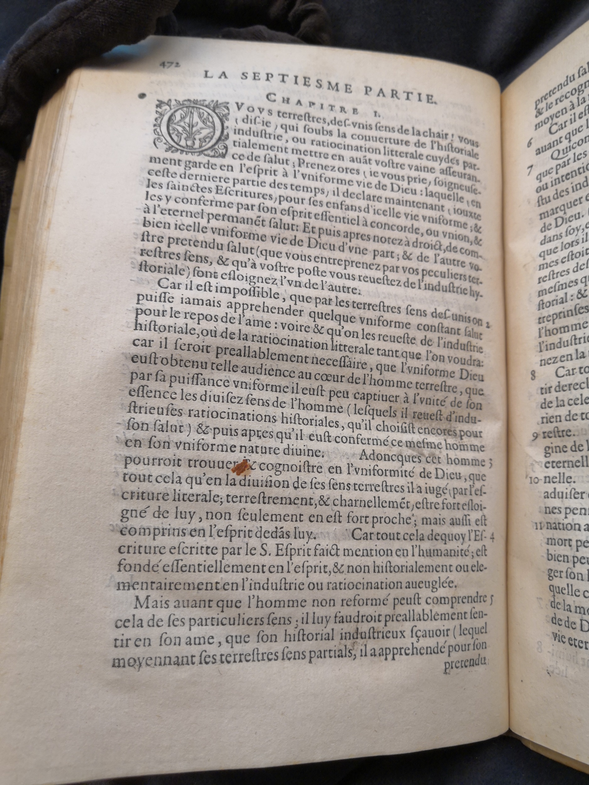 1581c. - Christophe Plantin - Le Livre des témoignages du Trésor caché au champ (Livres 2, 4, 6 et 7) - Anvers Musée Plantin Moretus