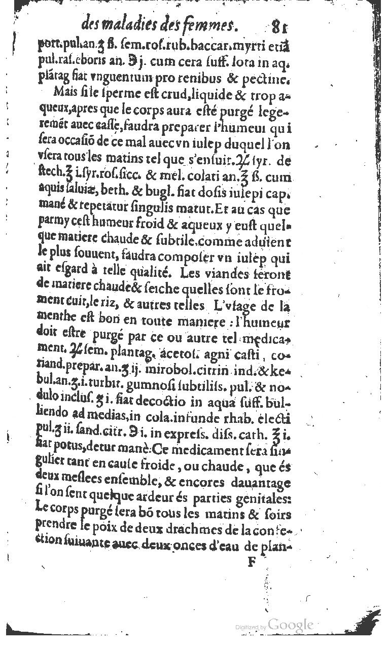 1617 - Jean Le Bouc - Trésor des remèdes secrets - BM Lyon