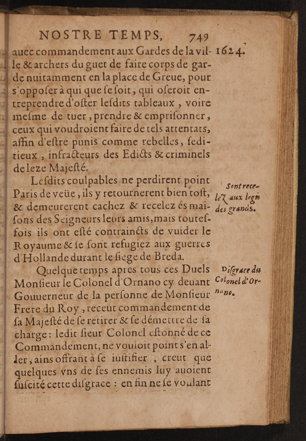 1626 - Joseph Bouillerot - Trésor de l’histoire générale de notre temps - BnF Arsenal