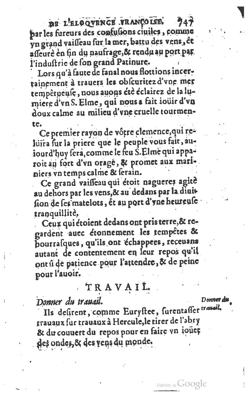 1610 - Louis Coste - Trésor de l’éloquence française (Seconde partie) - BM Lyon
