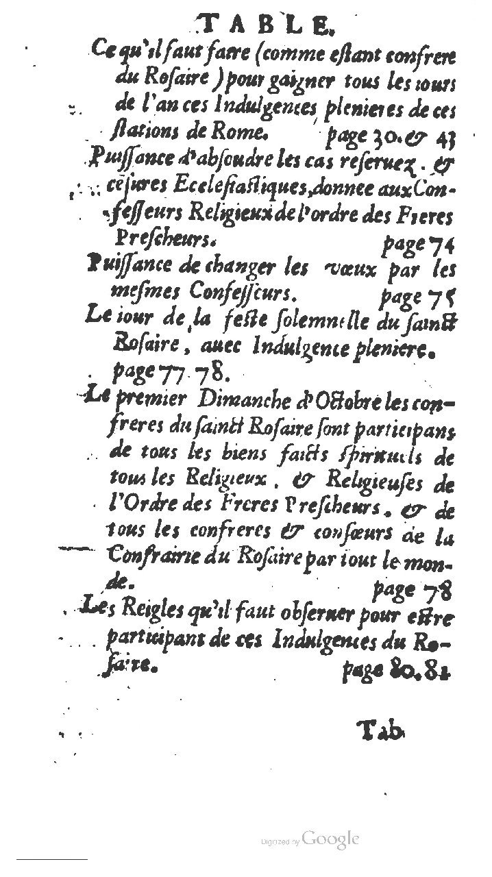 1615 - Jean Bogart - Trésor des indulgences du saint Rosaire - UGent 1615 - Jean Bogart - Trésor des indulgences du saint Rosaire - UGent