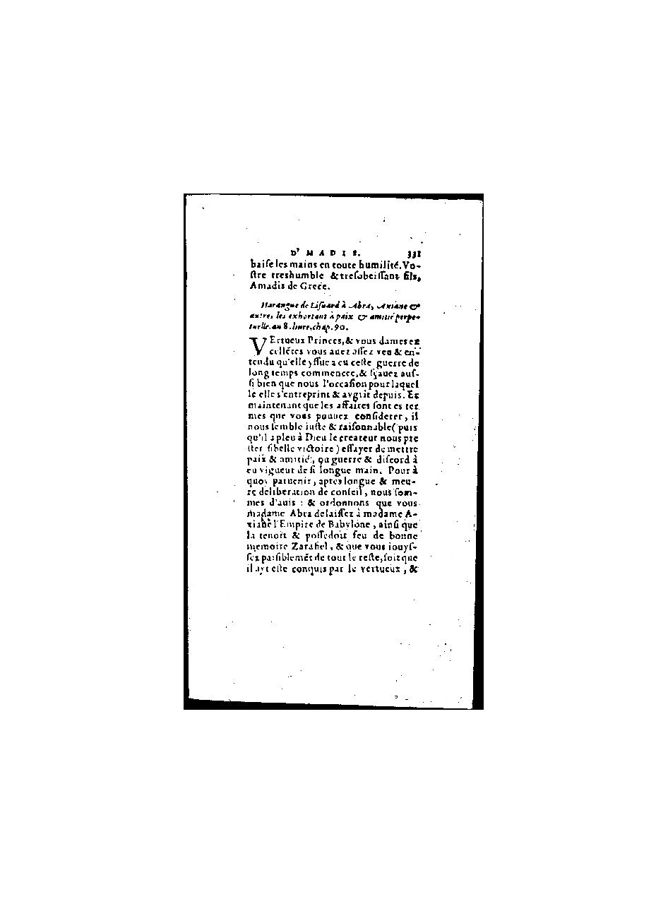 1571 - Jean Huguetan - Trésor des Amadis - BnF