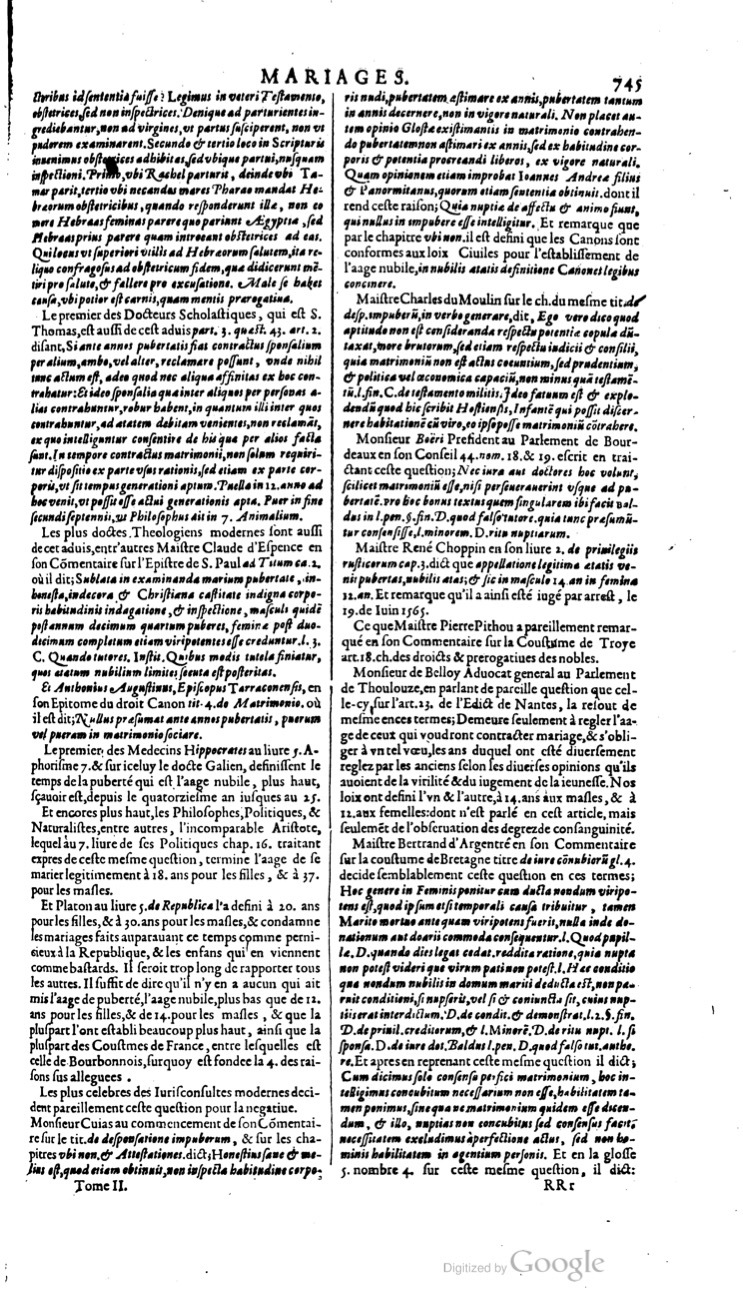 1629 - Veuve Nicolas Buon - Trésor du droit français (21754 T. 2) - BM Lyon 1629 - Veuve Nicolas Buon - Trésor du droit français (21754 T. 2) - BM Lyon
