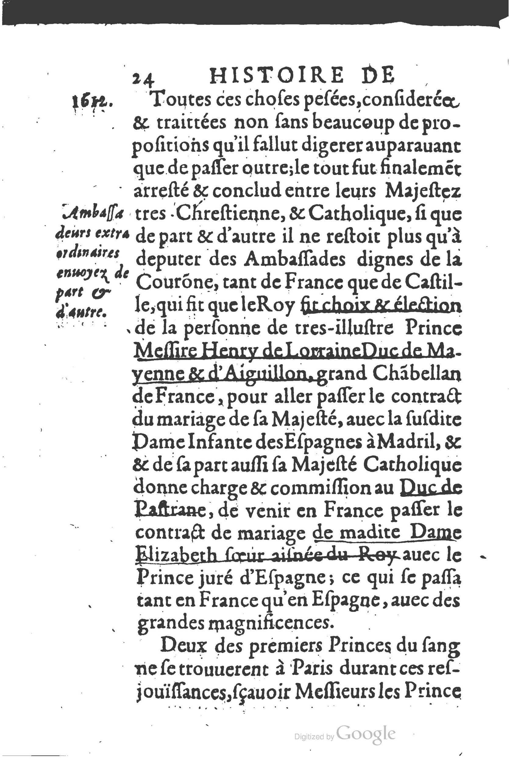 1626 - Joseph Bouillerot - Trésor de l’histoire générale de notre temps - BSB Munich