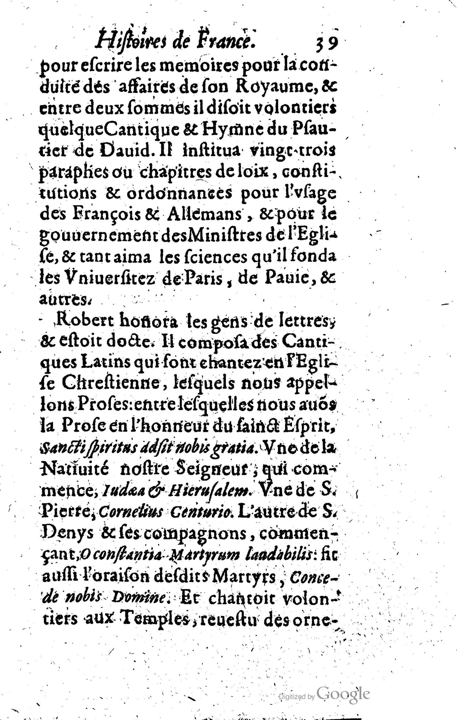 1619 - Jean Corrozet - Trésor des histoires de France - Anvers Musée Plantin-Moretus