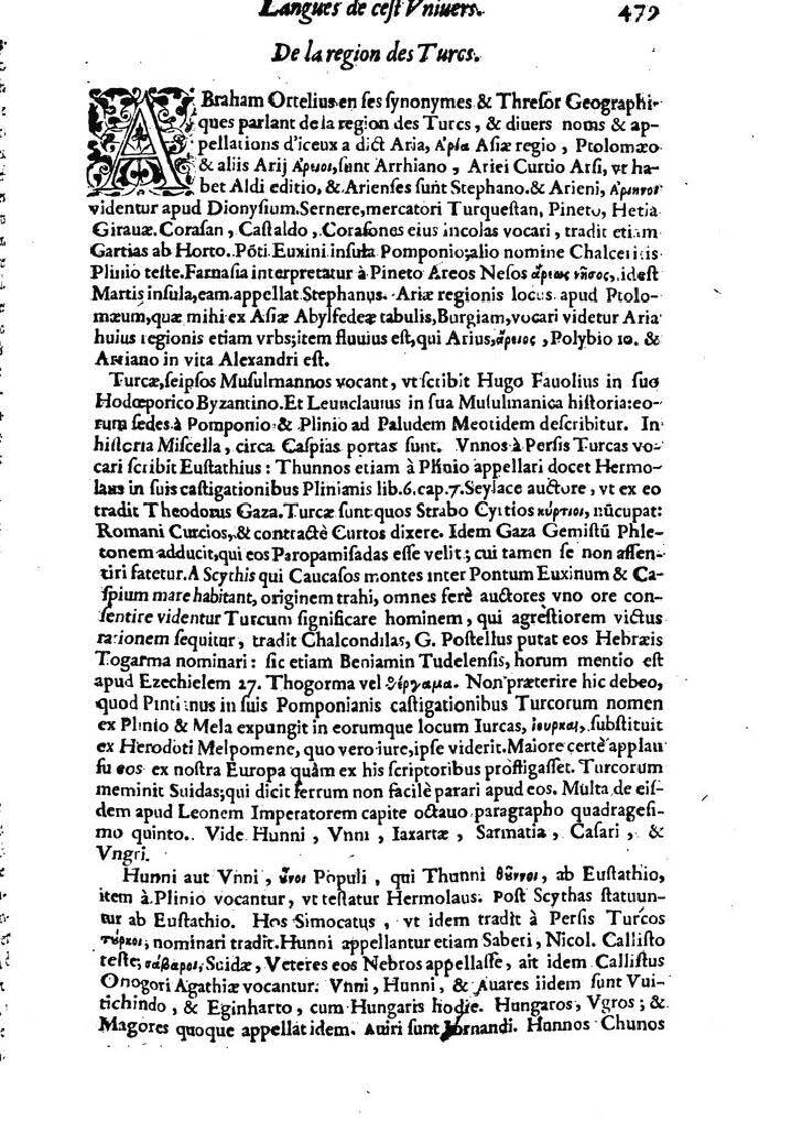 1613 - Matthieu Berjon - Trésor de l’histoire des langues de cet univers - BM Lyon
