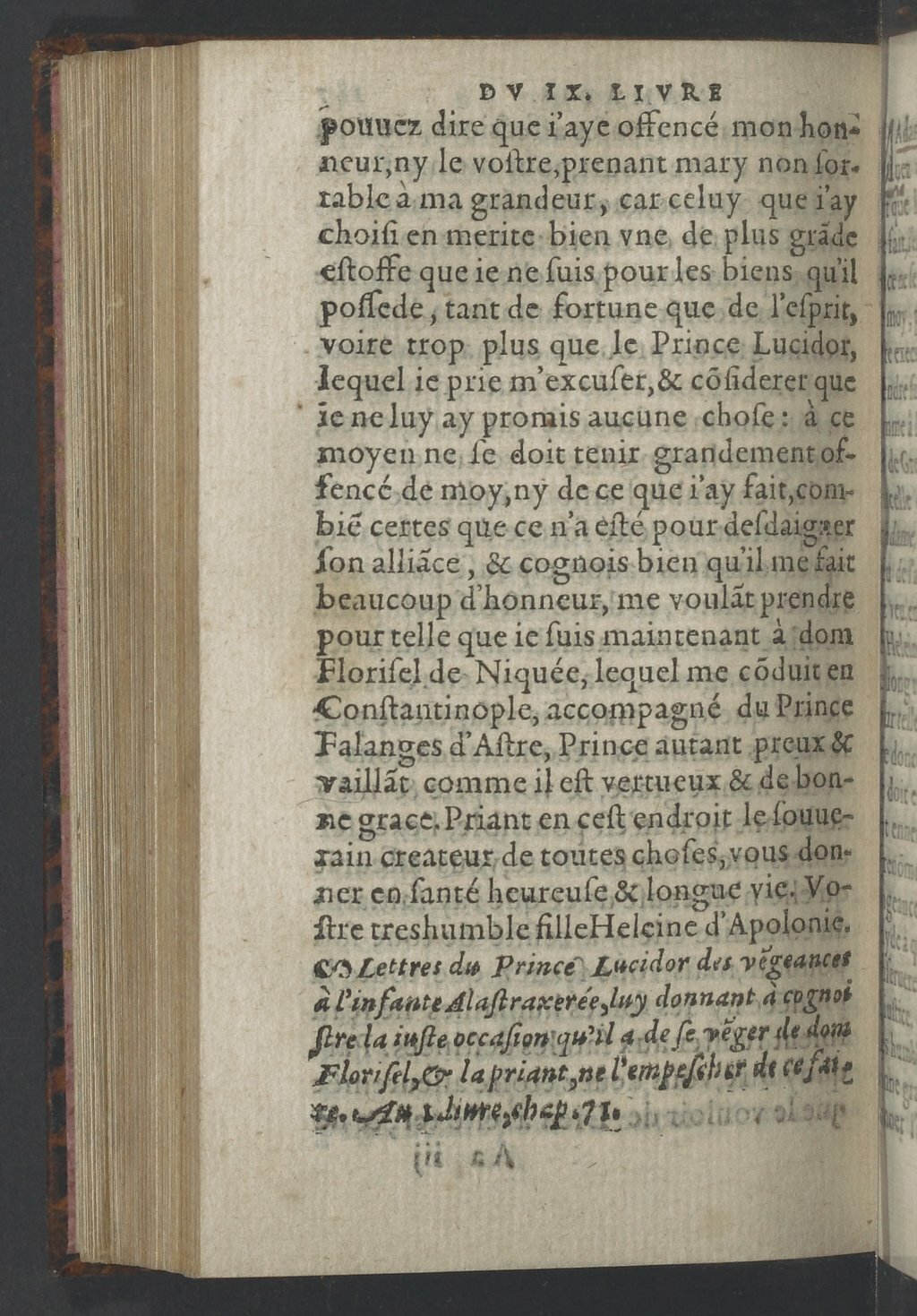 1564 - Vincent Norment et Jeanne Bruneau - Trésor des Amadis - BnF
