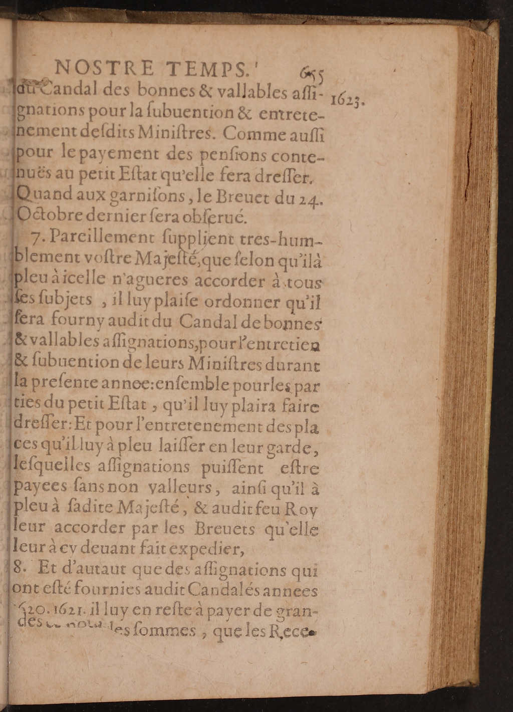 1626 - Joseph Bouillerot - Trésor de l’histoire générale de notre temps - BnF Arsenal