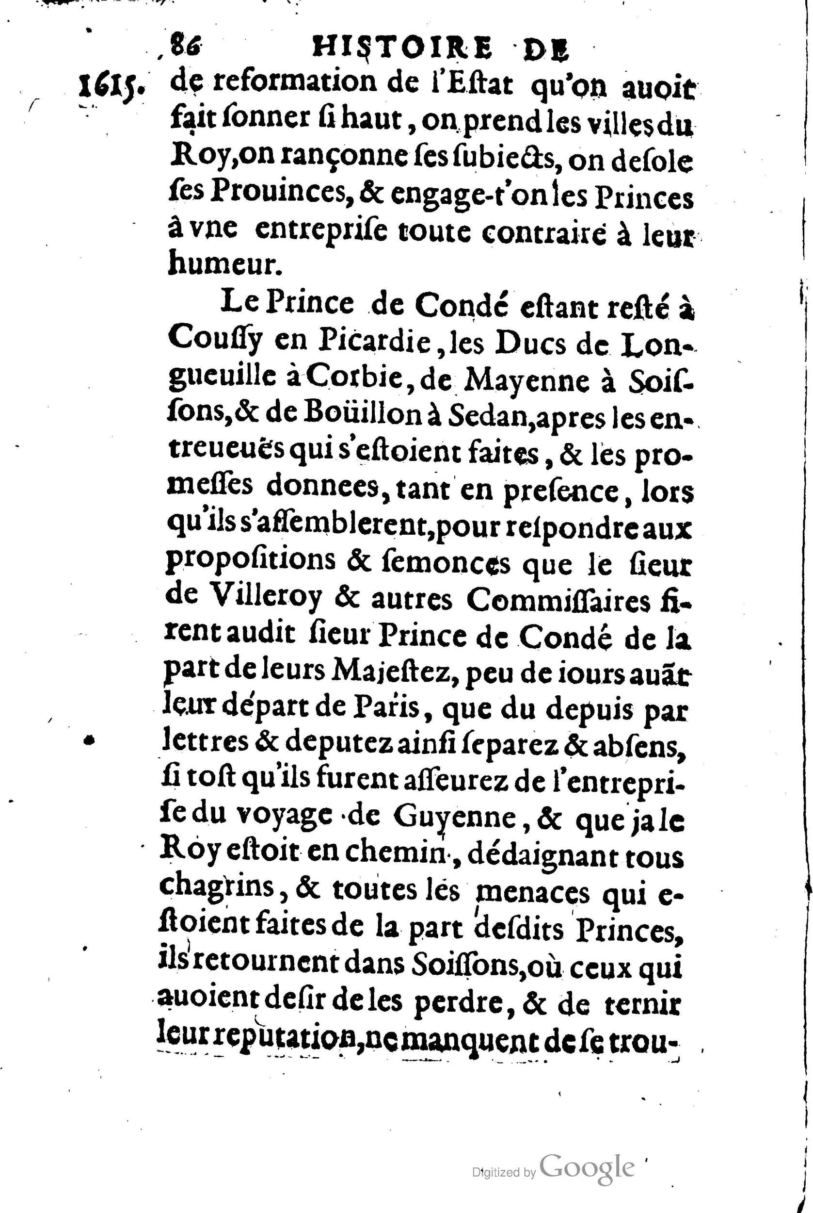 1623 - Joseph Bouillerot - Trésor de l’histoire générale de notre temps - BM Lyon