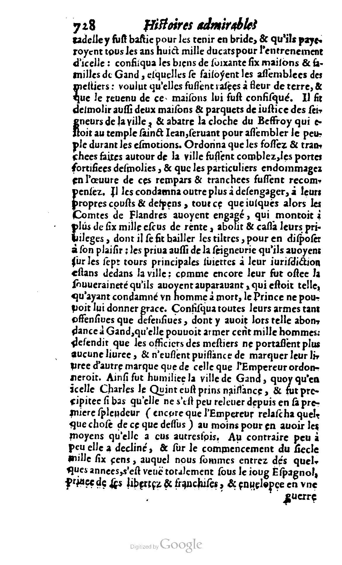 1620 - Samuel Crespin - Trésor d’histoires admirables et mémorables - BCU Lausanne