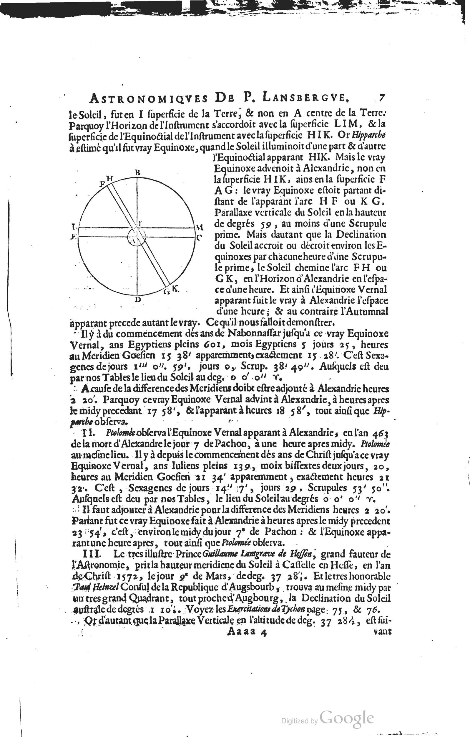 1634 - Zacharie Roman - Les Tables perpétuelles - Universiteit Leiden