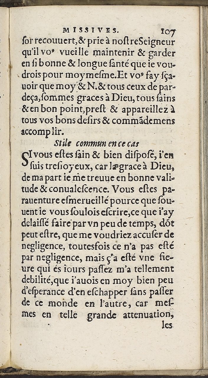 1597 - Jean Osmont - Trésor des secrétaires - Brno