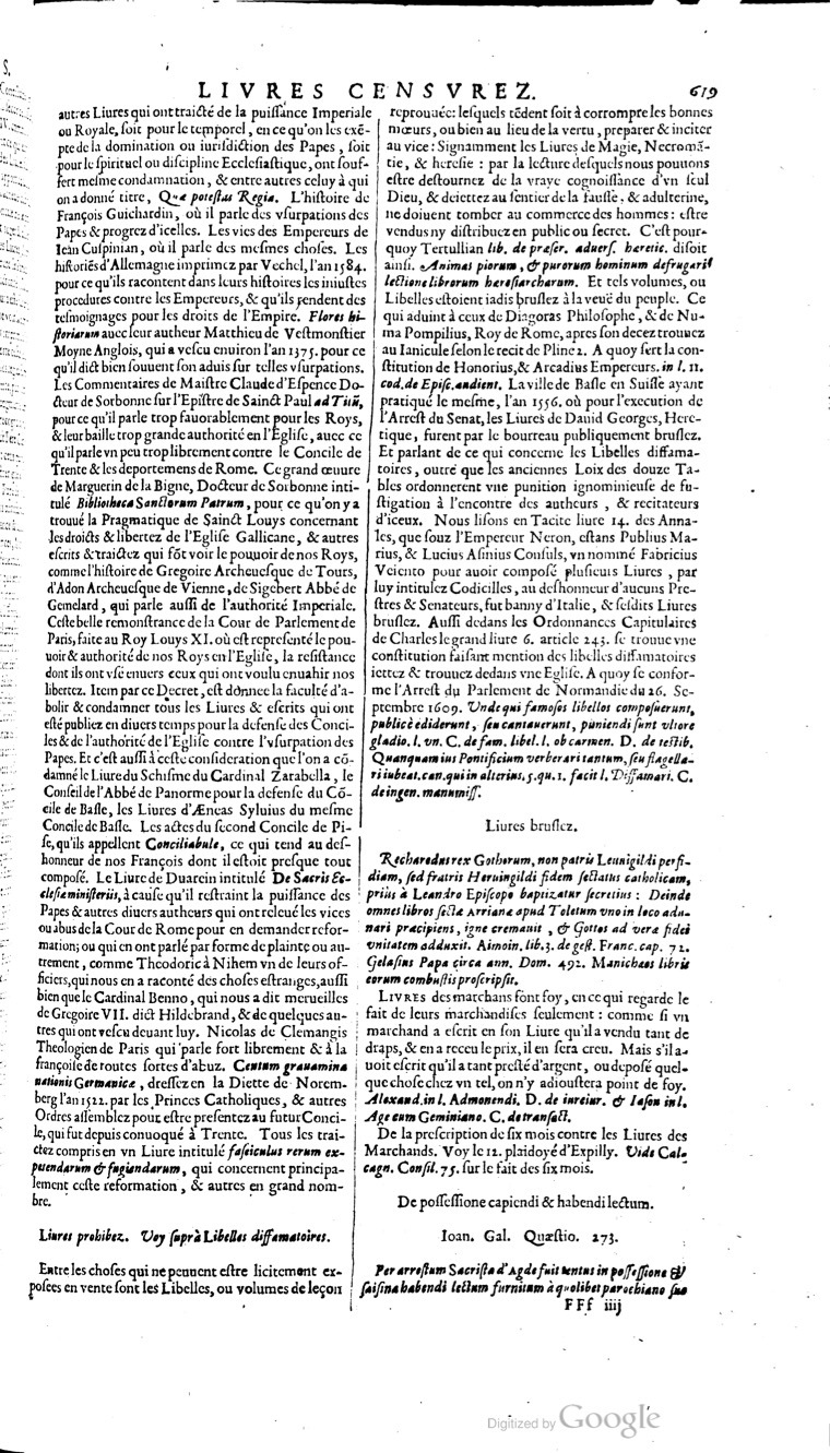 1629 - Veuve Nicolas Buon - Trésor du droit français (29620 T. 2) - BM Lyon