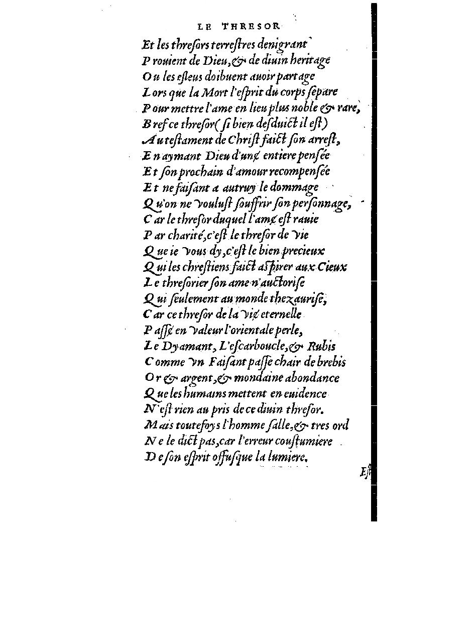 1551 - Michel Fezandat et Robert Granjon - Trésor de vie - BnF