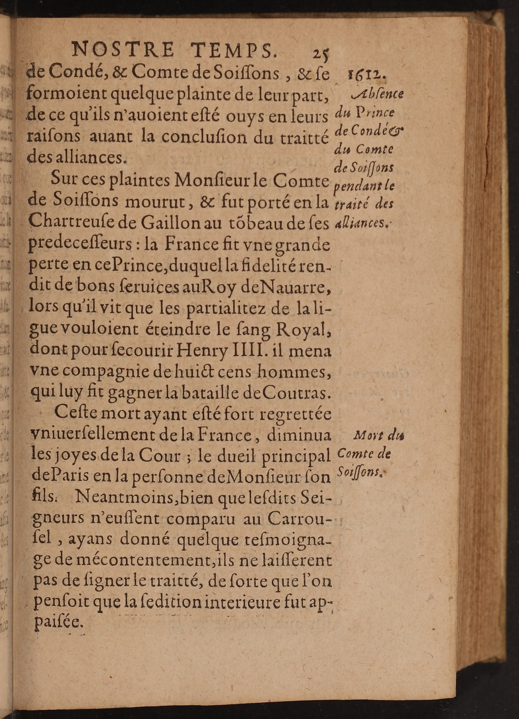 1626 - Joseph Bouillerot - Trésor de l’histoire générale de notre temps - BnF Arsenal