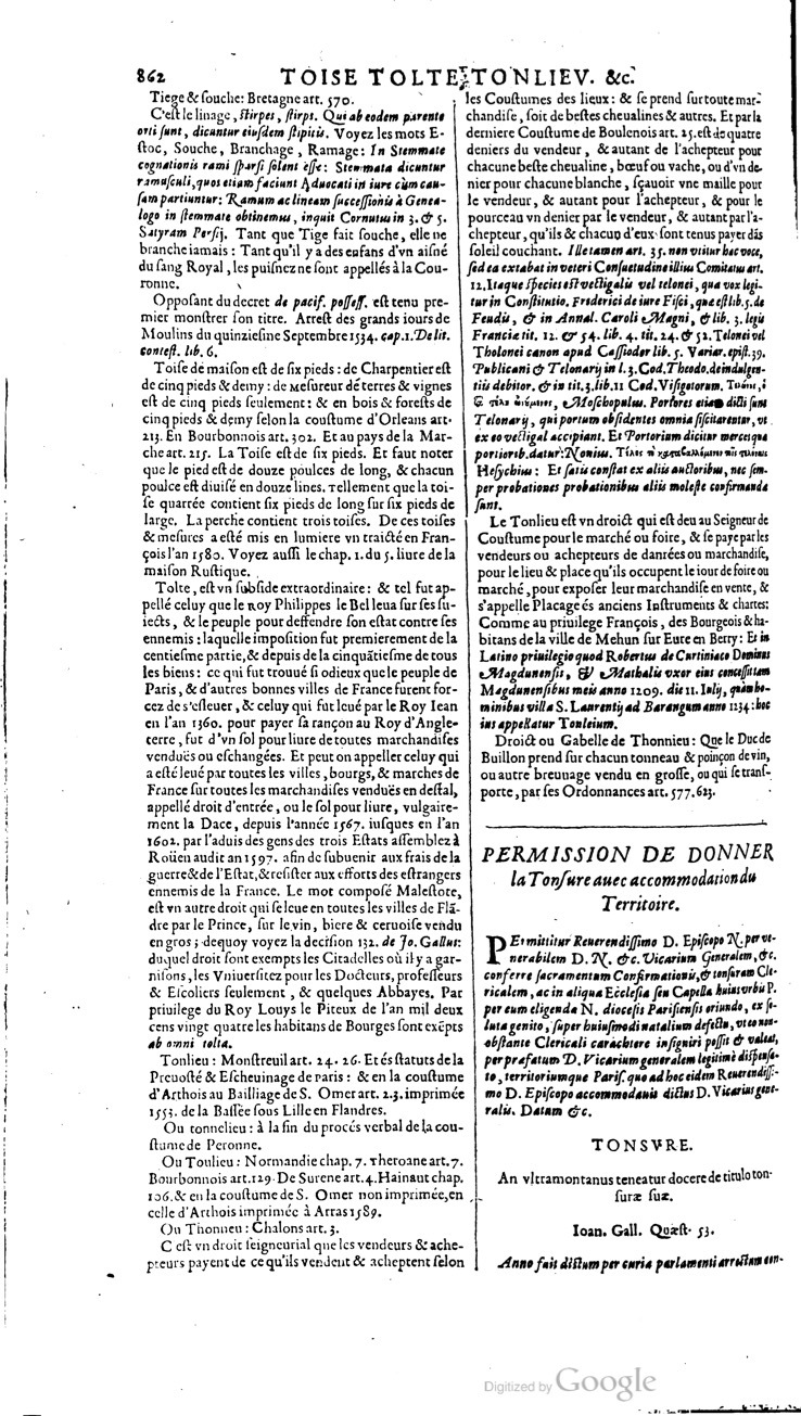 1629 - Veuve Nicolas Buon - Trésor du droit français (21754 T. 3) - BM Lyon 1629 - Veuve Nicolas Buon - Trésor du droit français (21754 T. 3) - BM Lyon