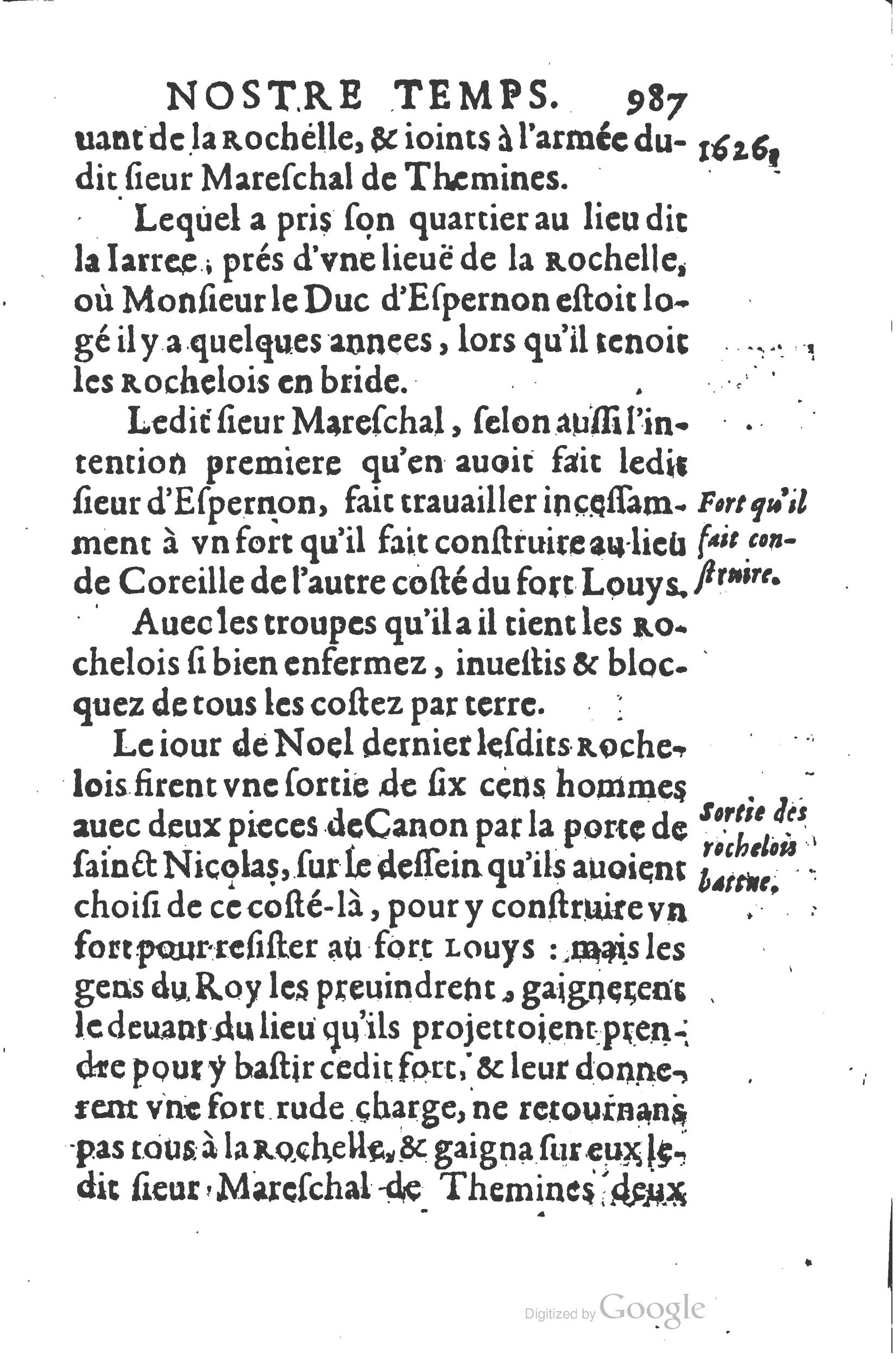 1626 - Joseph Bouillerot - Trésor de l’histoire générale de notre temps - BSB Munich