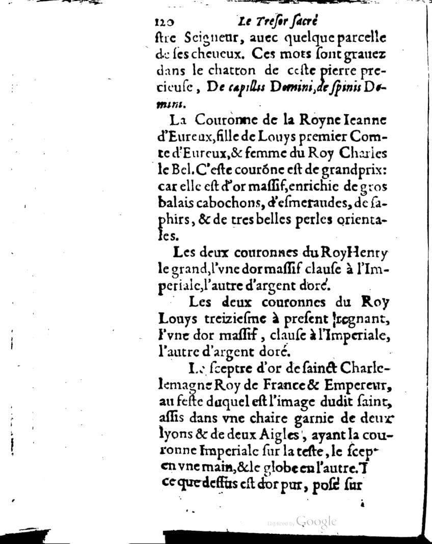 1636 - Jean Billaine - Trésor sacré ou inventaire des saintes reliques - British Library