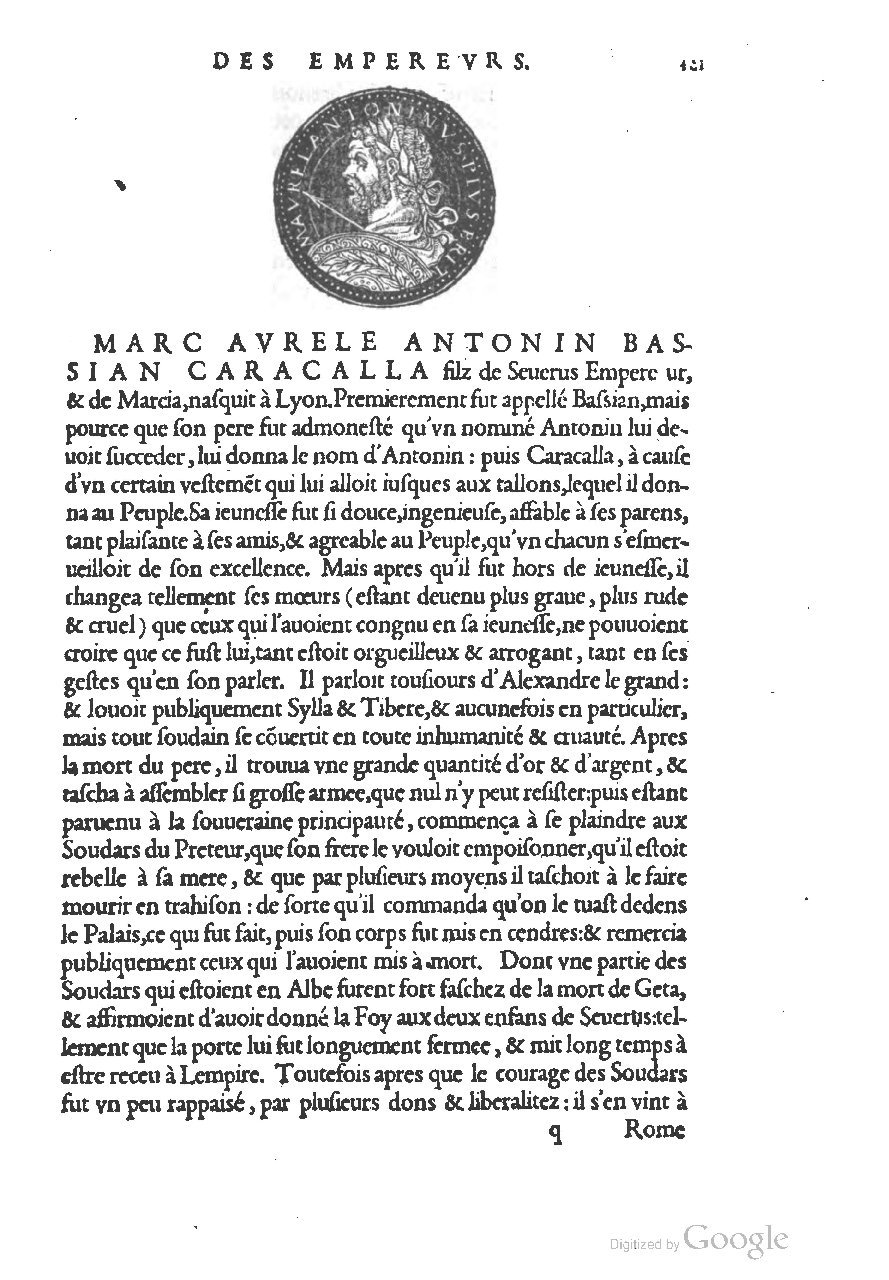 1553 - Jacopo Strada et Thomas Guérin - Épitome du Trésor des antiquités - UGent