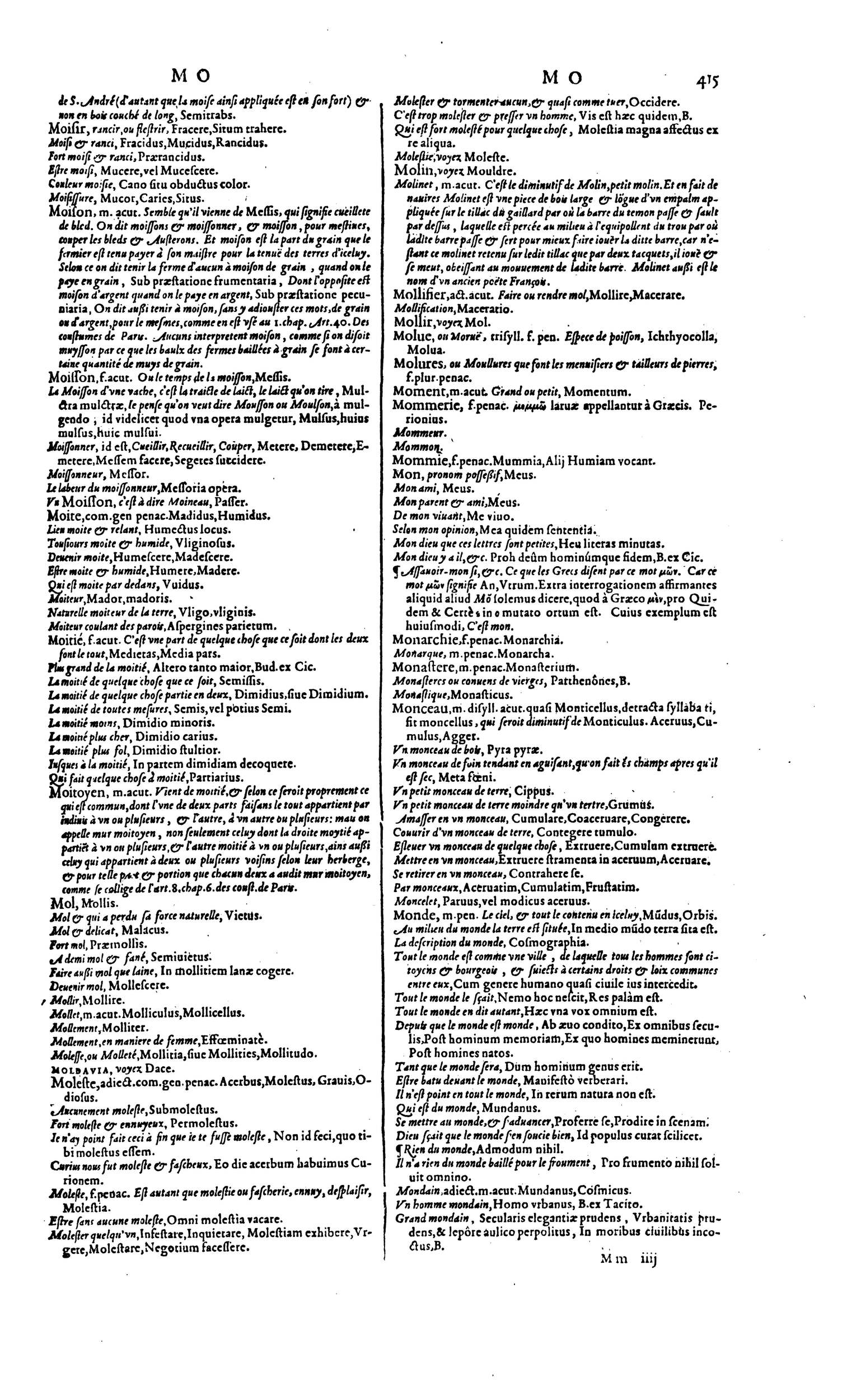1606 - David Douceur - Trésor de la langue française - BM Lyon
