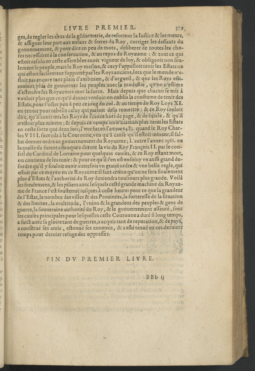 1611 - Pierre Chevalier - Trésor politique - BnF Tolbiac