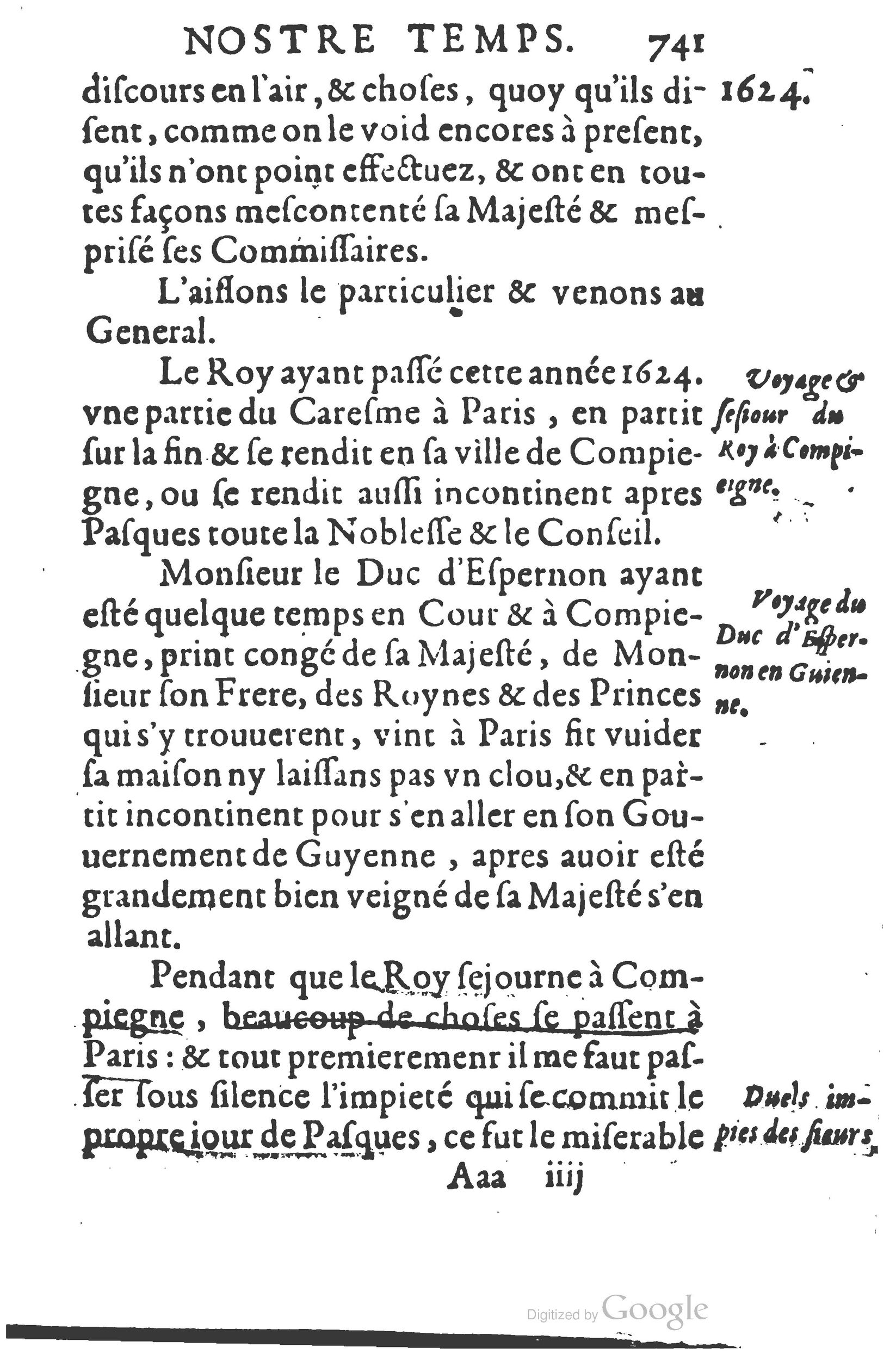 1626 - Joseph Bouillerot - Trésor de l’histoire générale de notre temps - BSB Munich