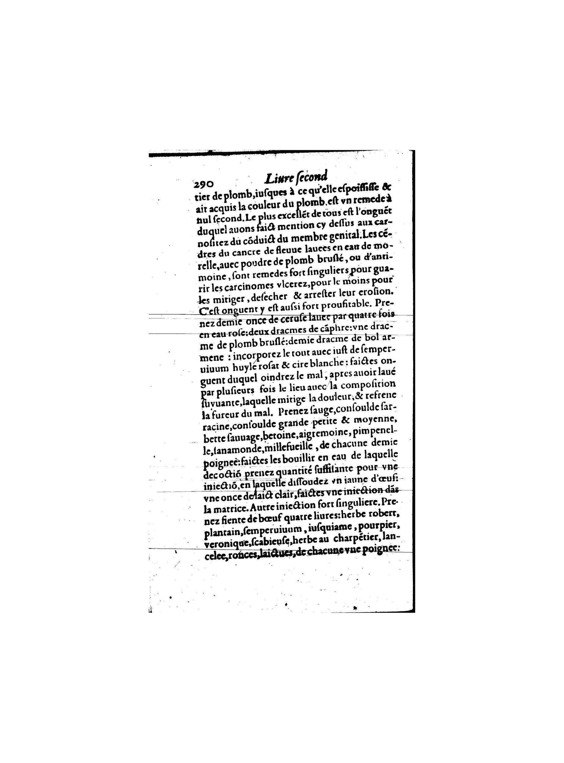 1587 - Jacques du Puis - Trésor des remèdes secrets pour les maladies des femmes - BnF
