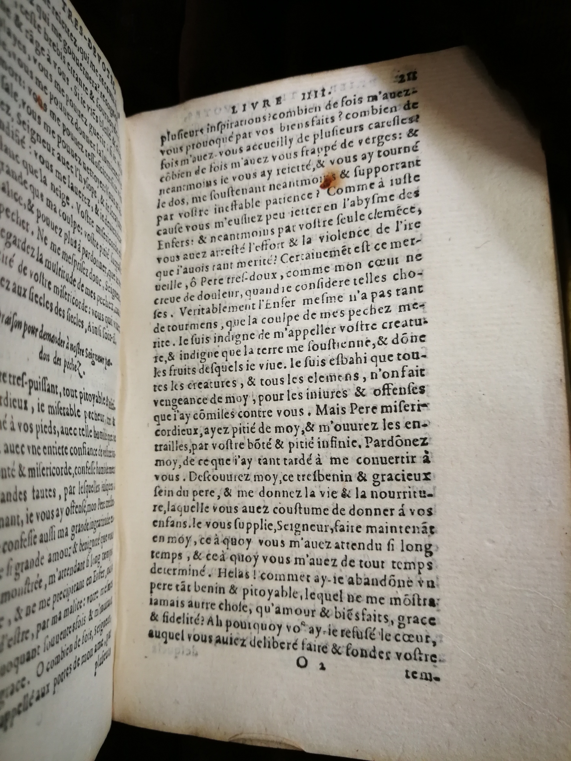 1596 - Balthazar Bellère - Trésor et abrégé de toutes les œuvres spirituelles du révérend Père F. Louis de Grenade - BU Lille