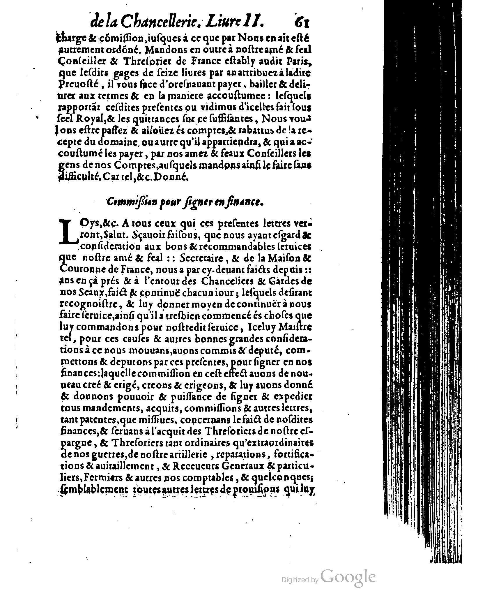 1614 - Jean Richer - Trésor du nouveau style et protocole de la chancellerie de France - BSB Munich