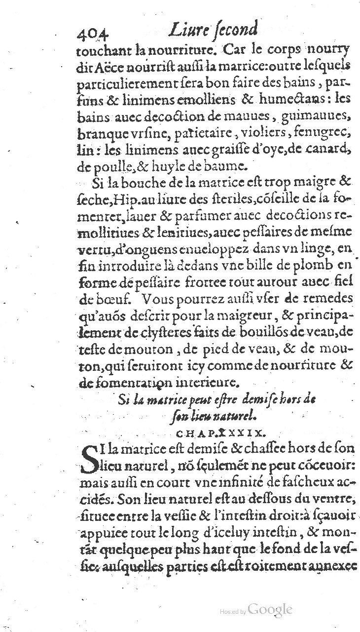 1585 - Jacques du Puis - Trésor des remèdes secrets pour les maladies des femmes - BnF