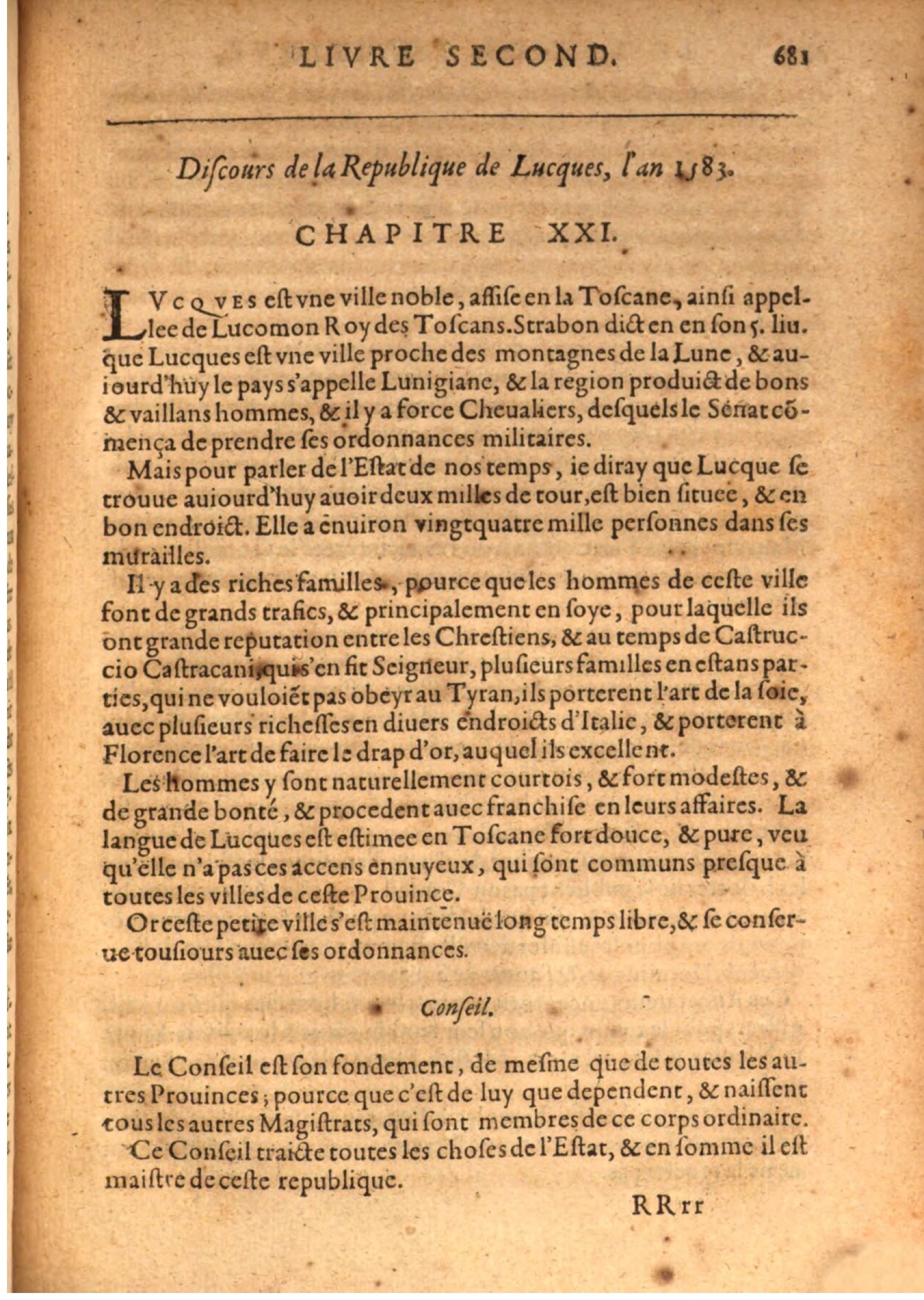 1608 - Pierre Chevalier - Trésor politique - BSB Munich