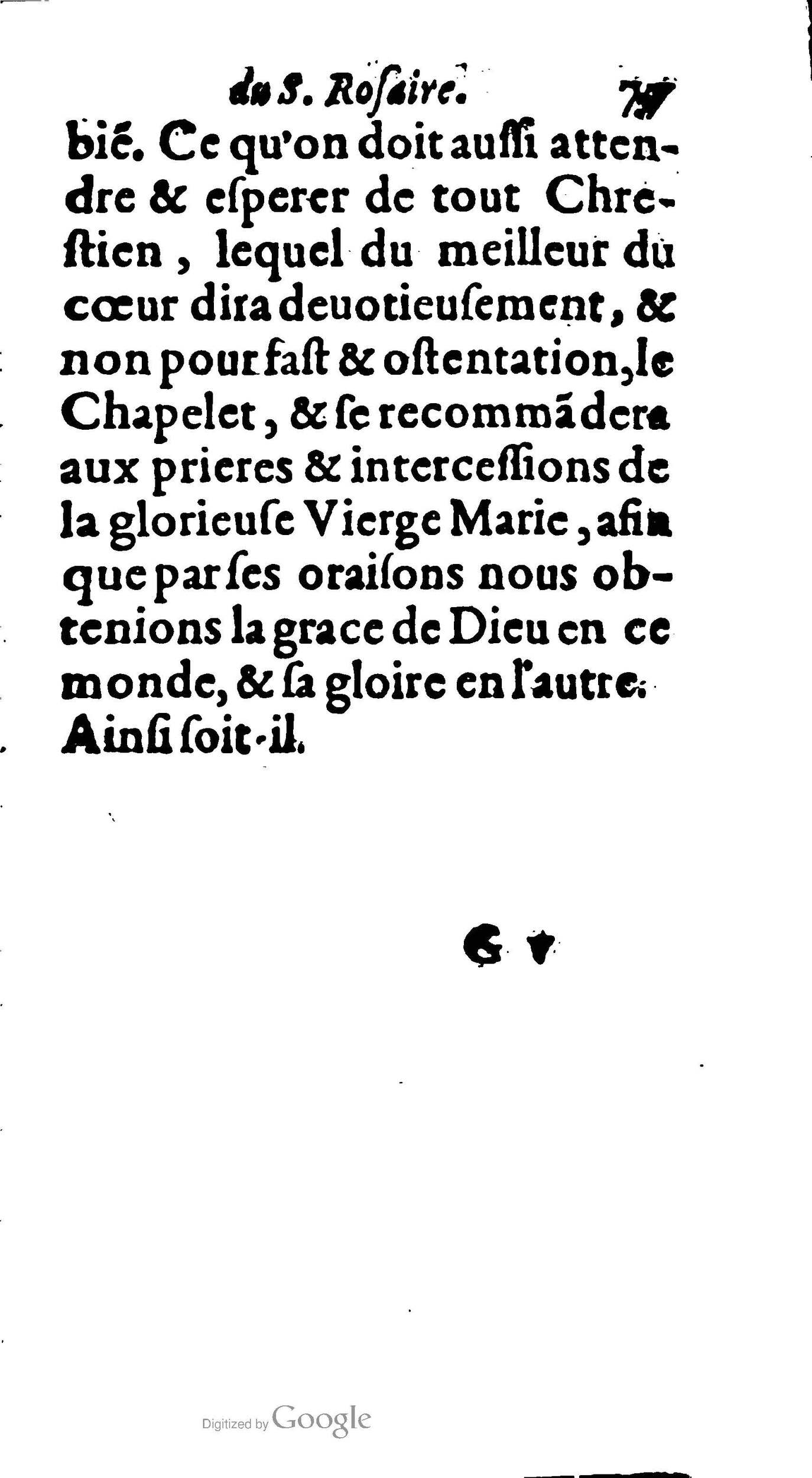 1604 - Jean Le Bouc - Trésor des indulgences du Saint Rosaire - BM Lyon 1604 - Jean Le Bouc - Trésor des indulgences du Saint Rosaire - BM Lyon
