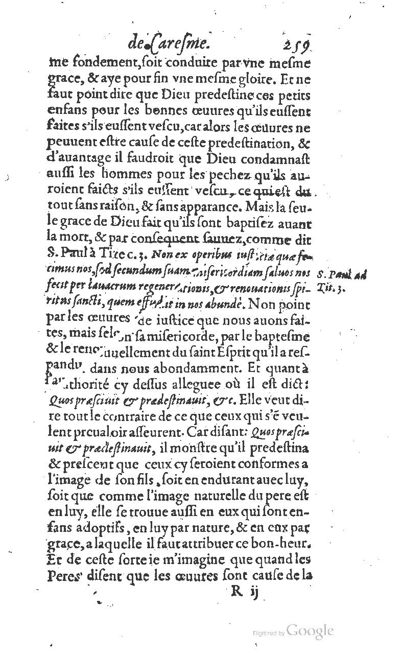 1607 - Nicolas Du Fossé - Trésor quadragésimal - T 01 - BM Lyon