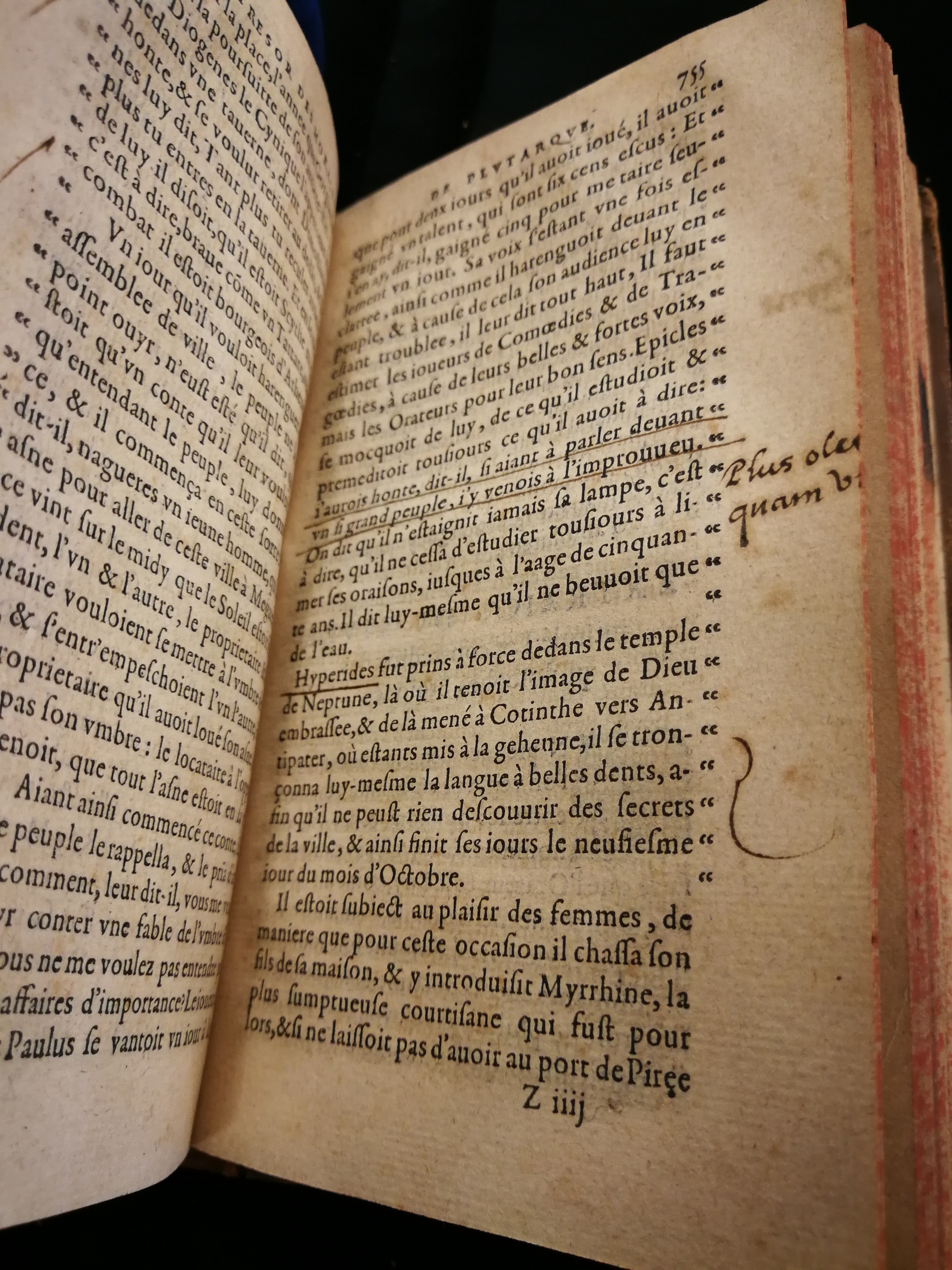 1577 - Jean Poupy - Trésor des morales de Plutarque - Les Méjanes, Aix-en-Provence 1577 - Jean Poupy - Trésor des morales de Plutarque - Les Méjanes, Aix-en-Provence