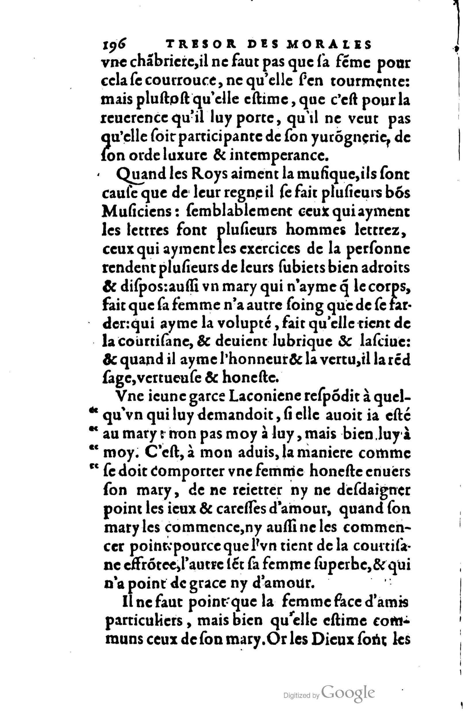 1578 - Jean Poupy - Trésor des morales de Plutarque - BSB Munich