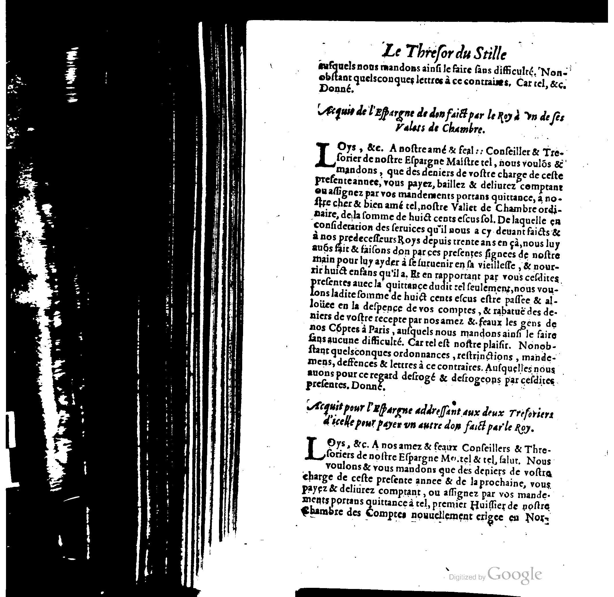 1614 - Jean Richer - Trésor du nouveau style et protocole de la chancellerie de France - BSB Munich 1614 - Jean Richer - Trésor du nouveau style et protocole de la chancellerie de France - BSB Munich