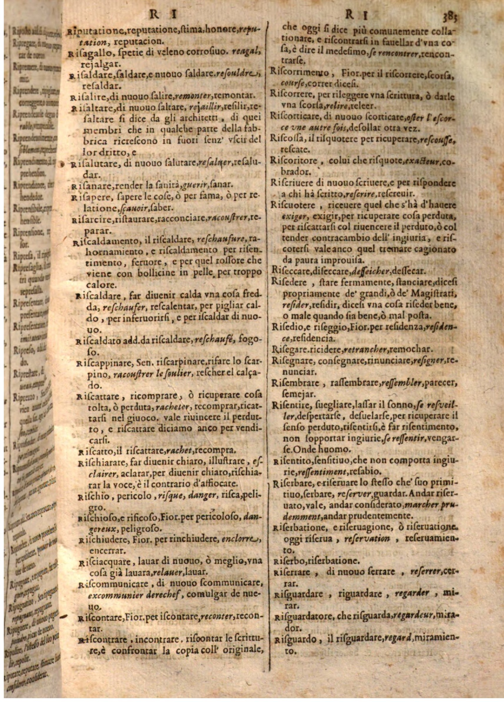 1644 - Jacques Crespin - Trésor des trois langues - Passau 1644 - Jacques Crespin - Trésor des trois langues - Passau