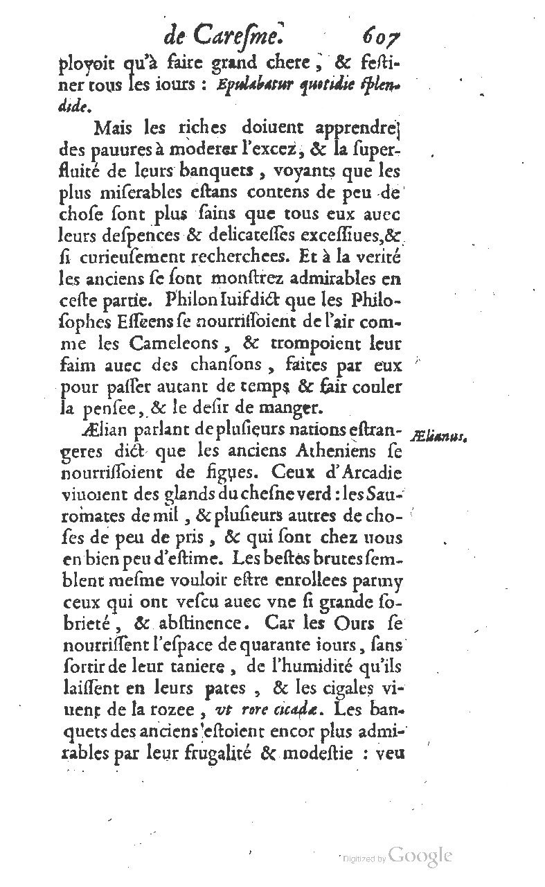 1607 - Nicolas Du Fossé - Trésor quadragésimal - T 01 - BM Lyon