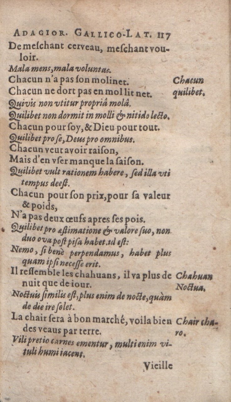 1612 - Dominicus Custos - Trésor des proverbes français - Bibliopol-Olomuc 1612 - Dominicus Custos - Trésor des proverbes français - Bibliopol-Olomuc